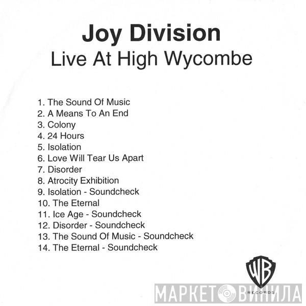  Joy Division  - Live At High Wycombe