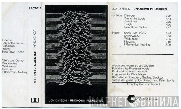  Joy Division  - Unknown Pleasures