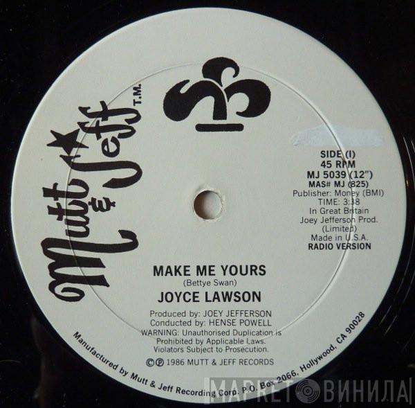 Joyce Lawson - Make Me Yours