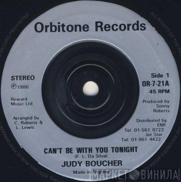 Judy Boucher - Can't Be With You Tonight