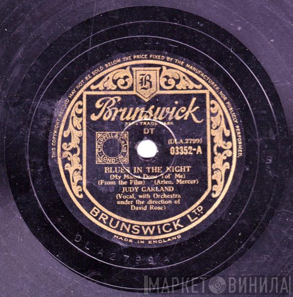 Judy Garland - Blues In The Night / Stompin' At The Savoy