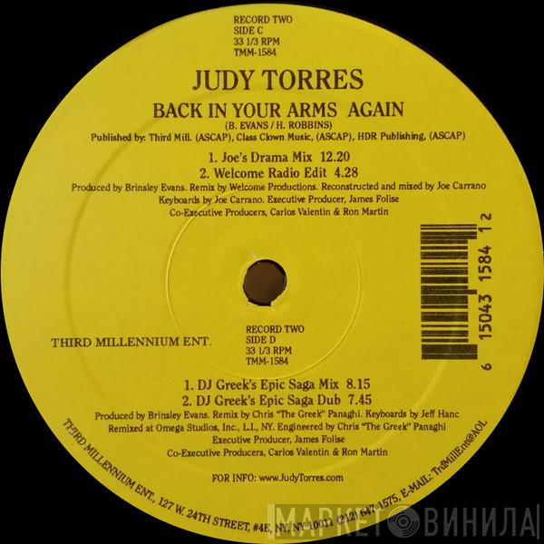 Judy Torres - Back In Your Arms Again