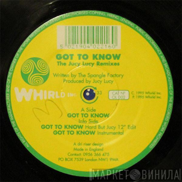 Juicy Lucy  - Got To Know