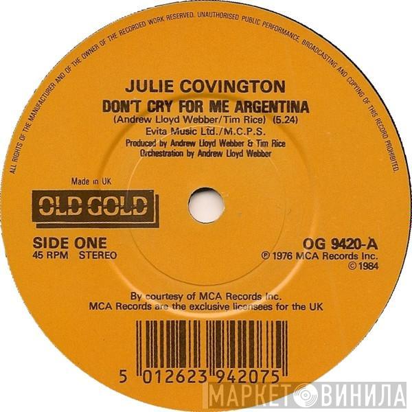 Julie Covington, Barbara Dickson - Don't Cry For Me Argentina / Another Suitcase Another Hall