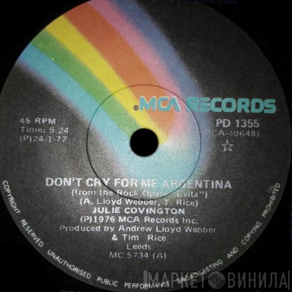 Julie Covington  - Don't Cry For Me Argentina