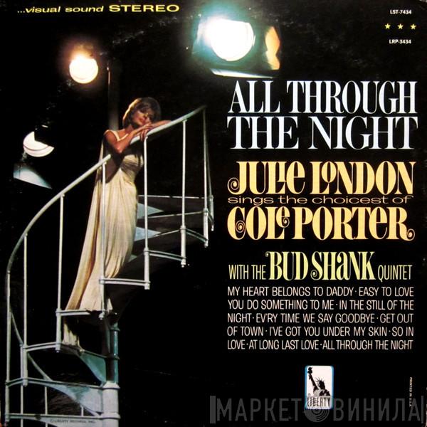 Julie London, The Bud Shank Quintet - All Through The Night