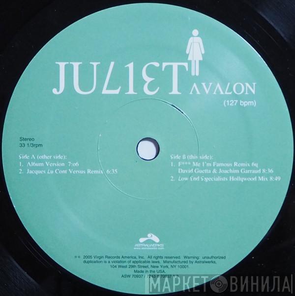  Juliet  - Avalon