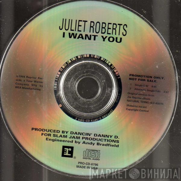  Juliet Roberts  - I Want You