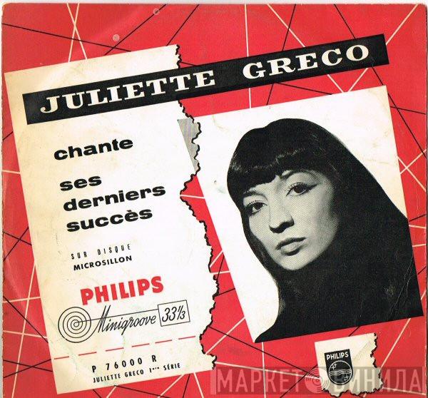  Juliette Gréco  - Greco Chante Ses Derniers Succès