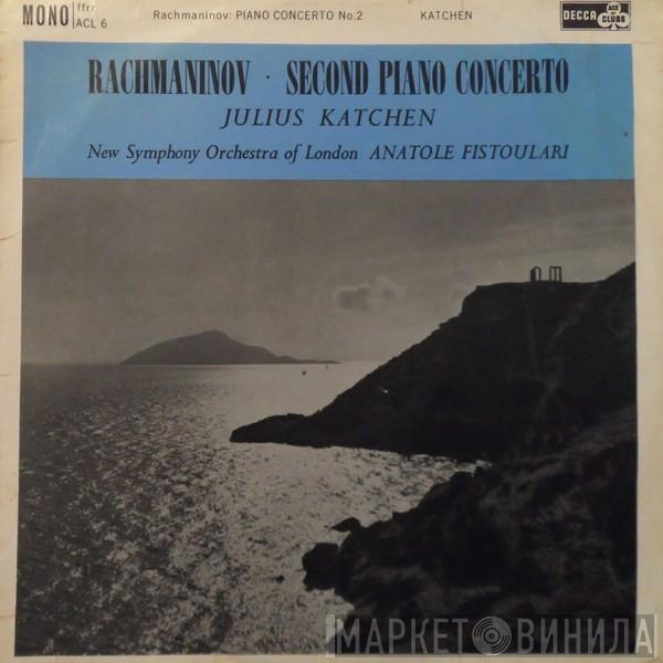 Julius Katchen, The New Symphony Orchestra Of London - Rachmaninov  :  Piano Concerto No. 2 In C Minor Op. 18