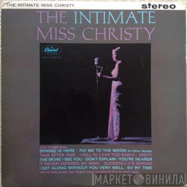 June Christy - The Intimate Miss Christy