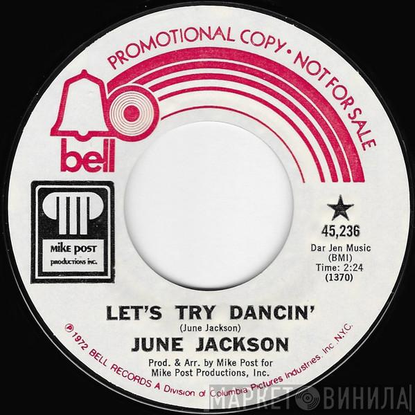 June Jackson - Let's Try Dancin' / I'm Not Sleepin'