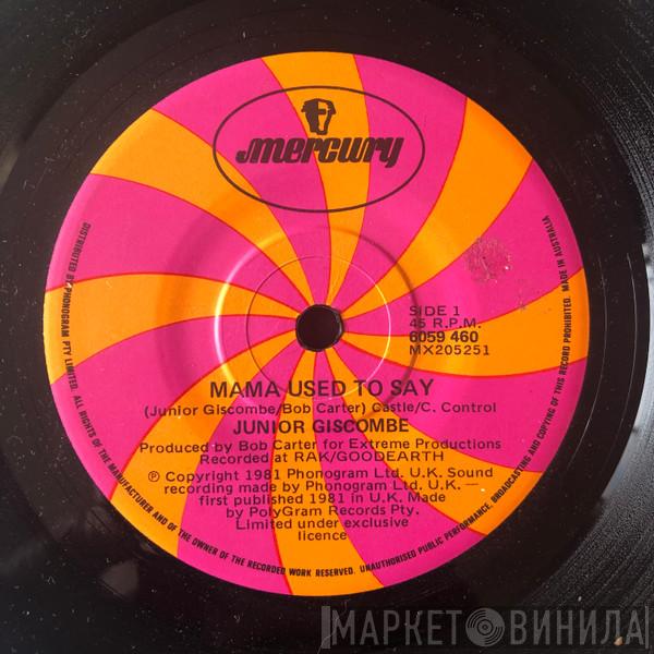  Junior   - Mama Used To Say