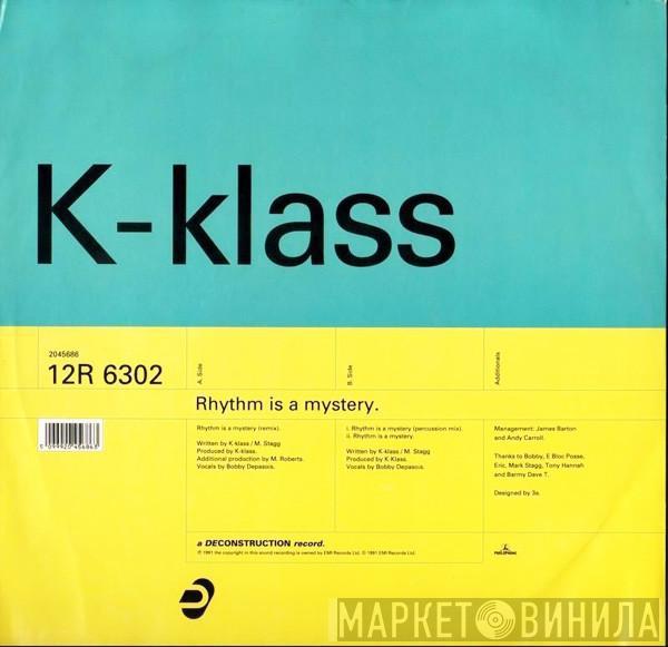 K-Klass - Rhythm Is A Mystery