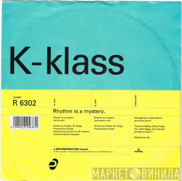 K-Klass - Rhythm Is A Mystery