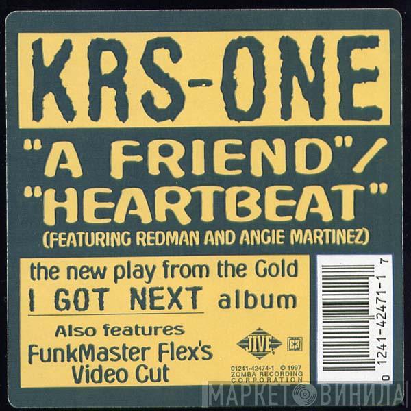 KRS-One - A Friend / Heartbeat