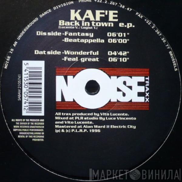  Kaf'e  - Back In Town EP