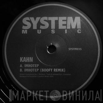 Kahn  - Imhotep / Boofy Remix