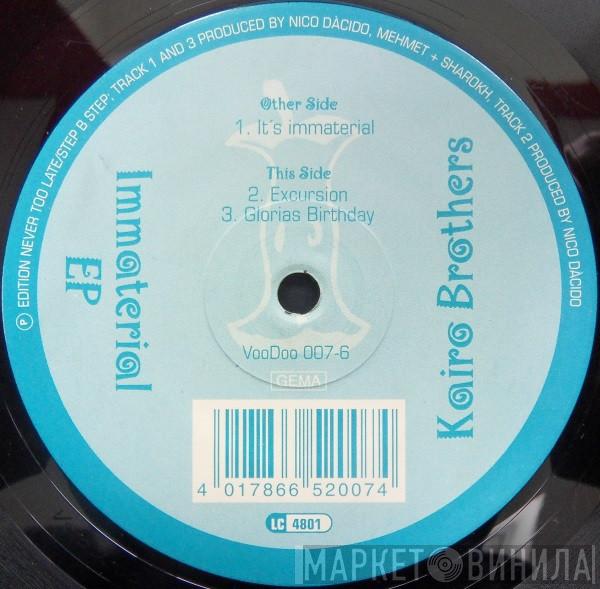 Kairo Brothers - Immaterial EP