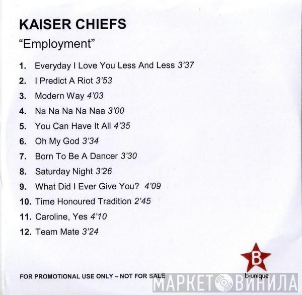 Kaiser Chiefs - Employment