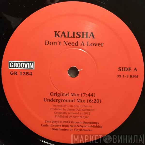 Kalisha - Don't Need A Lover