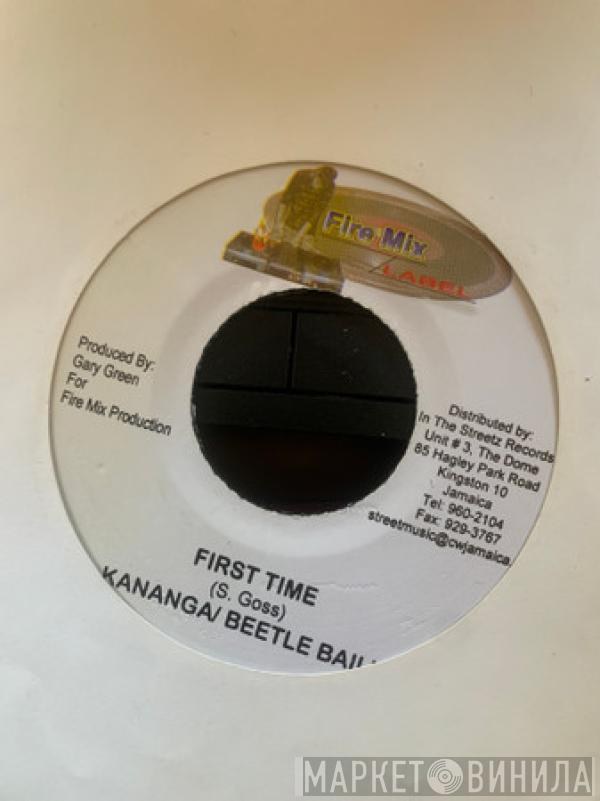 Kananga , Beetle Baily, Tony Curtis, Black Talent - First Time / Chatty Chatty Mouth