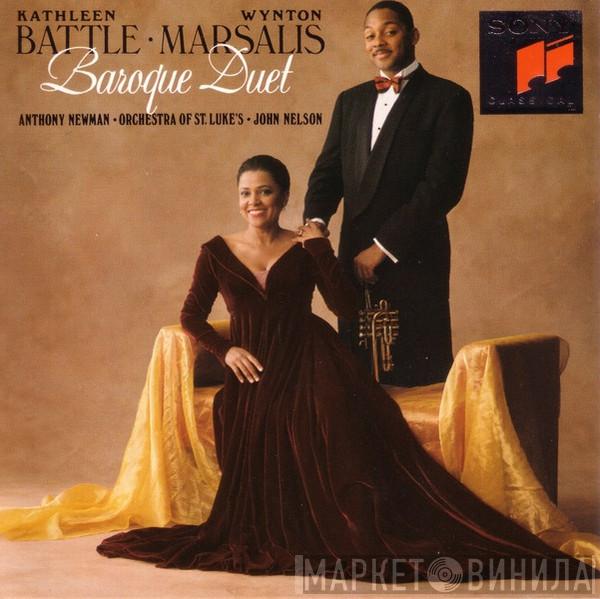 Kathleen Battle, Wynton Marsalis, Anthony Newman, Orchestra Of St. Luke's, John Nelson  - Baroque Duet
