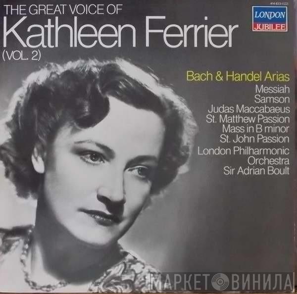  Kathleen Ferrier  - The Great Voice Of Kathleen Ferrier, (Vol. 2), Bach And Handel Arias