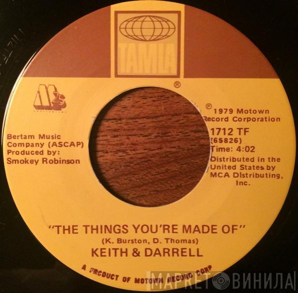 Keith & Darrell - Work That Body / The Things You're Made Of