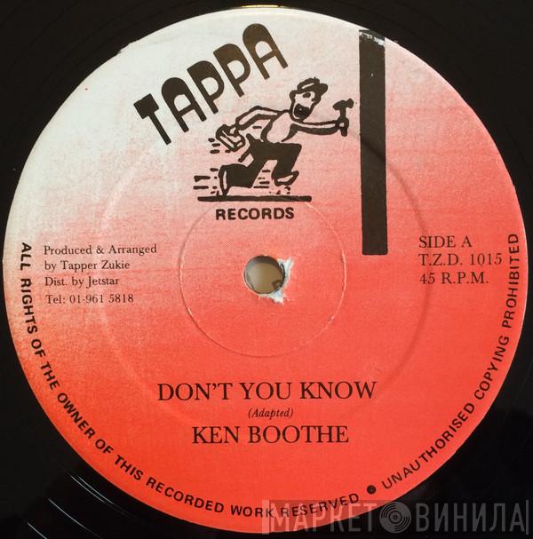 Ken Boothe - Don't You Know / Give Me Back My Heart