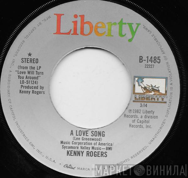  Kenny Rogers  - A Love Song / The Fool In Me