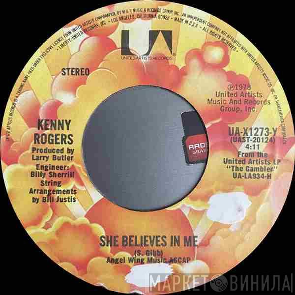  Kenny Rogers  - She Believes In Me / Morgana Jones