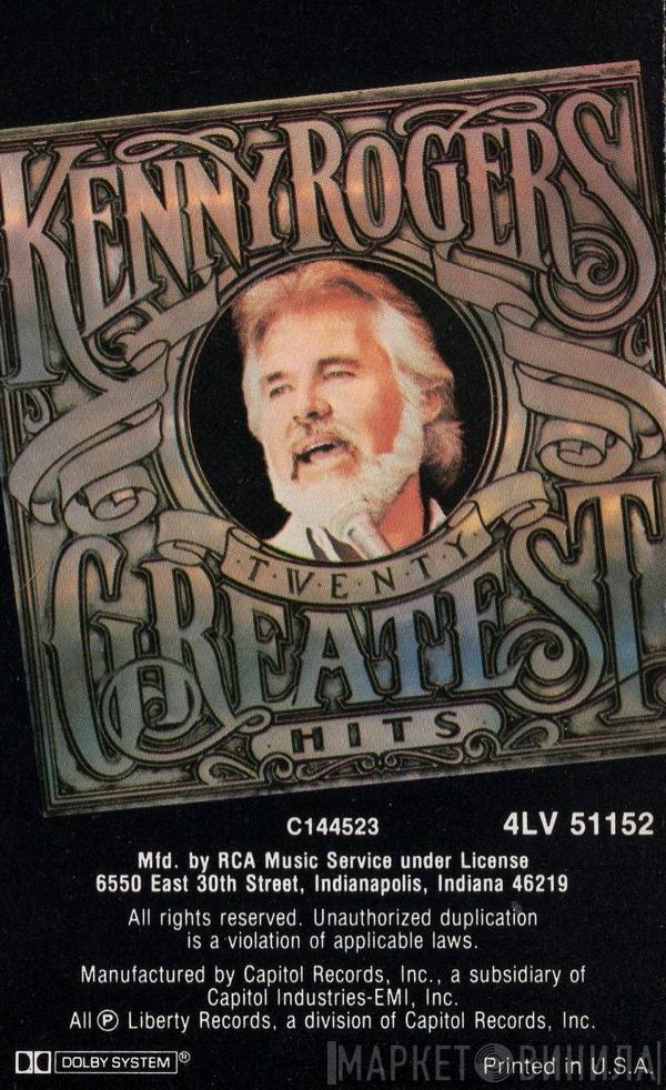  Kenny Rogers  - Twenty Greatest Hits
