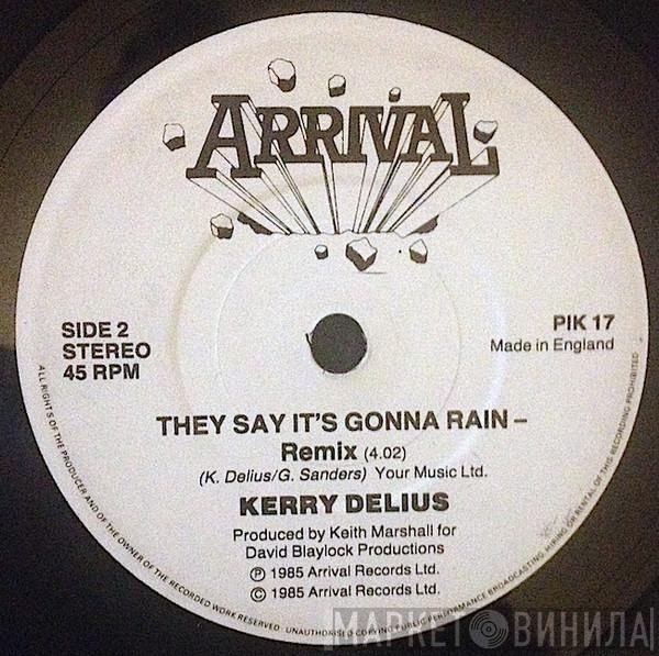 Kerry Delius - Slipping Away / They Say It's Gonna Rain