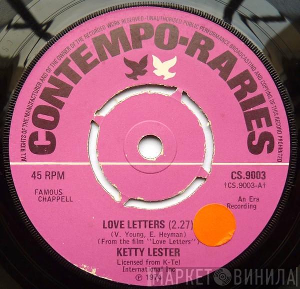 Ketty Lester, Dorsey Burnette - Love Letters / Hey Little One