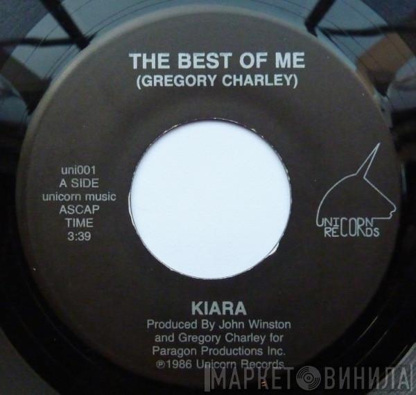 Kiara - The Best Of Me