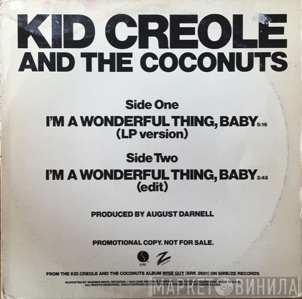  Kid Creole And The Coconuts  - I'm A Wonderful Thing, Baby