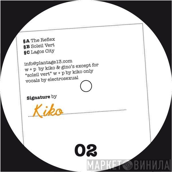 Kiko & Gino's - The Reflex EP