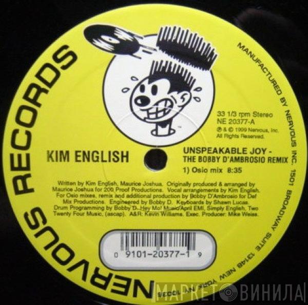 Kim English - Unspeakable Joy (The Bobby D'Ambrosio Remixes)