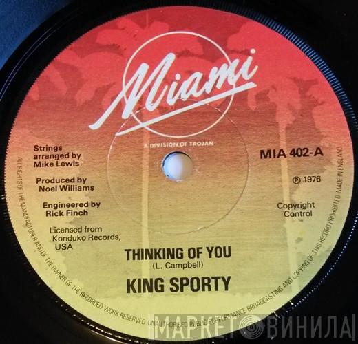 King Sporty - Thinking Of You