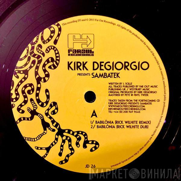 Kirk Degiorgio, Sambatek - The Remixes