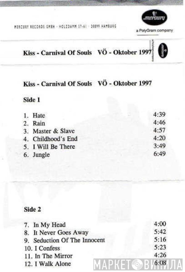  Kiss  - Carnival Of Souls - VÖ Oktober 1997