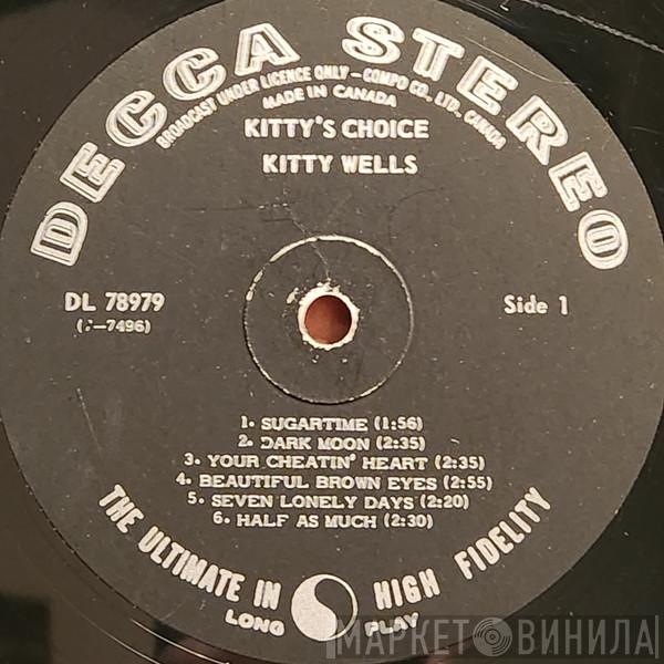  Kitty Wells  - Kitty's Choice