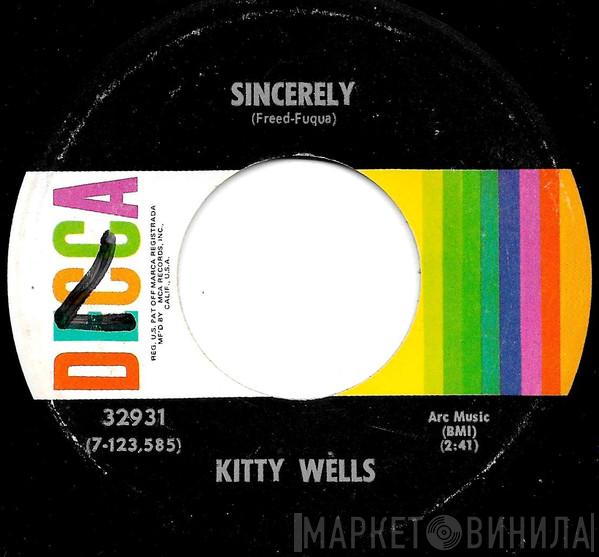 Kitty Wells  - Sincerely