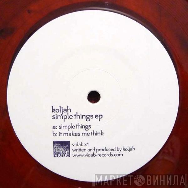 Koljah - Simple Things EP