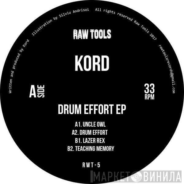 Kord  - Drum Effort EP