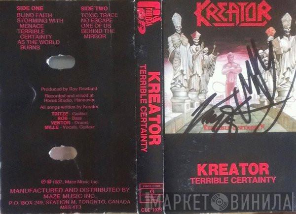  Kreator  - Terrible Certainty