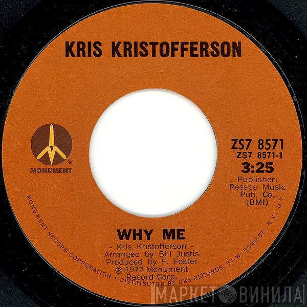 Kris Kristofferson - Why Me / Help Me