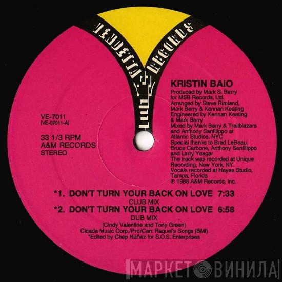Kristin Baio - Don't Turn Your Back On Love