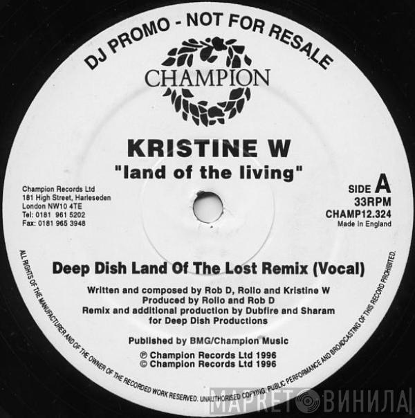  Kristine W  - Land Of The Living